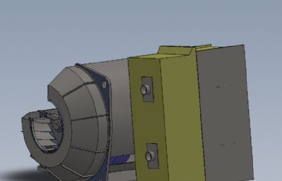 10kv感应电机solidworks模型