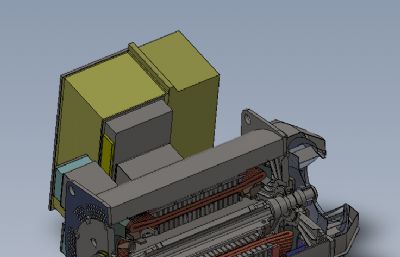 10kv感应电机solidworks模型