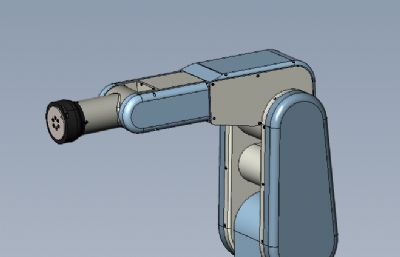 6轴机械手臂机器人solidworks模型