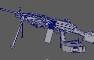 M249通用机枪/SAW机枪/现代武器