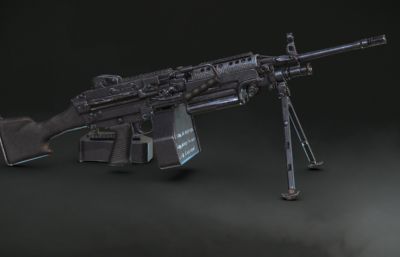 M249通用机枪/SAW机枪/现代武器