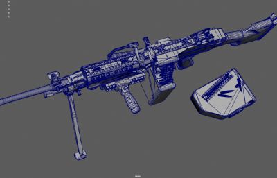 M249通用机枪/SAW机枪/现代武器