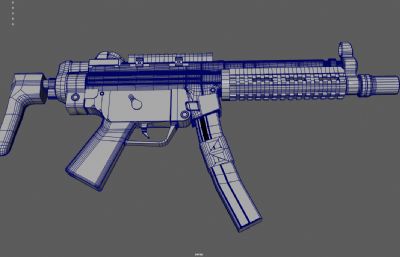 mp5-a4冲锋,自动步枪