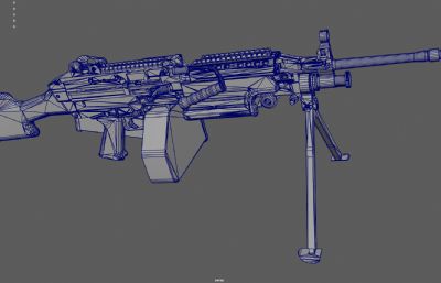 M249通用机枪/SAW机枪/现代武器