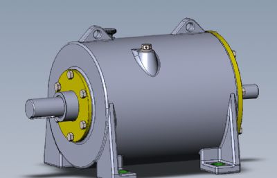 精品双级行星齿轮箱solidworks模型