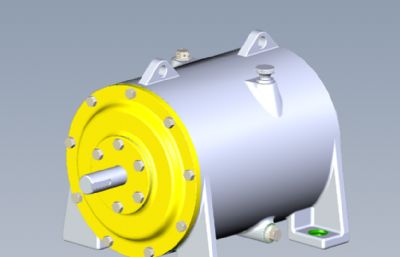 精品双级行星齿轮箱solidworks模型