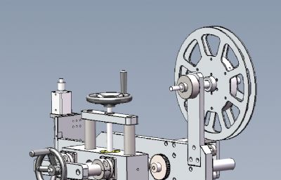 贴标机送料器solidworks模型