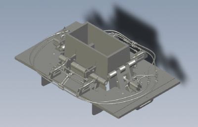 纸箱包装机solidworks模型