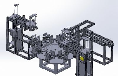 跳绳包装机solidworks模型