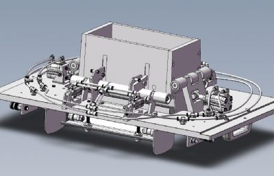 纸箱包装机solidworks模型