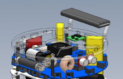 solidworks足球机器人