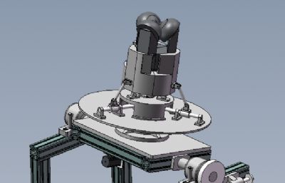 万向调节器solidworks模型