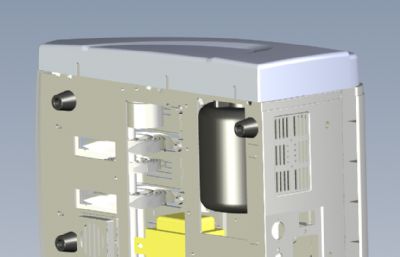 点钞机,验钞机solidworks模型