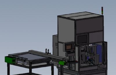 前转轮毂轴承压装机solidworks模型