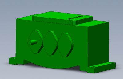 P型齿链式无级变速器solidworks模型