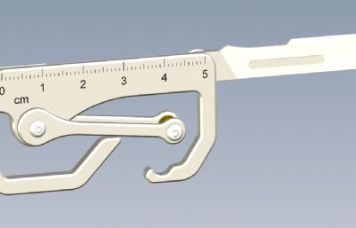 solidworks钥匙扣折叠刀模型