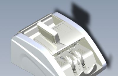 点钞机,验钞机solidworks模型