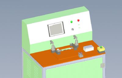 旋转测试仪solidworks模型