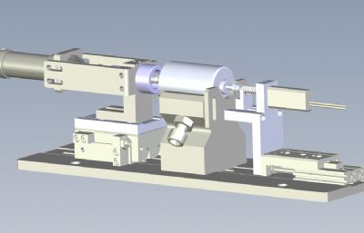 电机行程测量工具solidworks模型