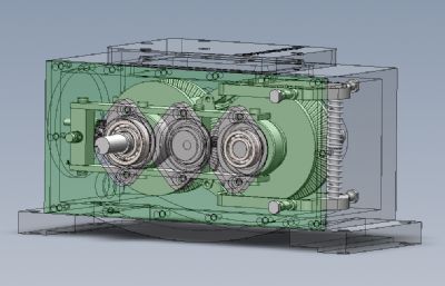 P型齿链式无级变速器solidworks模型