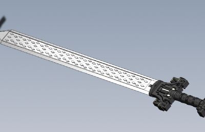 天问宝剑solidworks模型