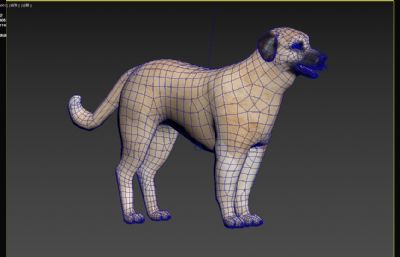 安纳托利亚牧羊犬3dmax模型