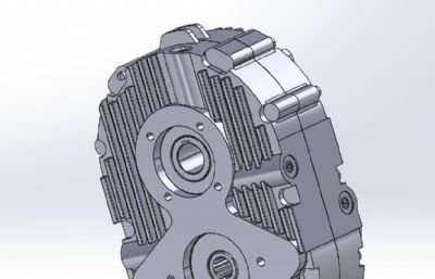 solidworks增速箱组装,可对接液压泵