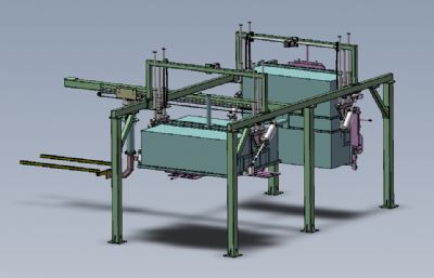 搬运机械手solidworks模型