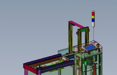 SL-3全自动上板机solidworks模型