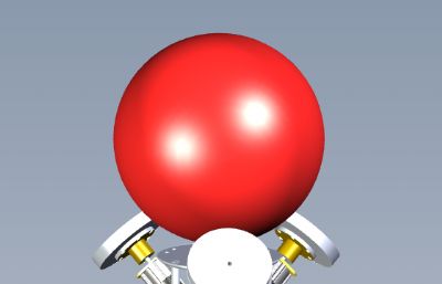 球面自平衡机械人igs模型