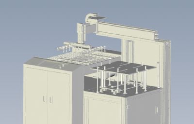 板材堆垛机solidworks模型