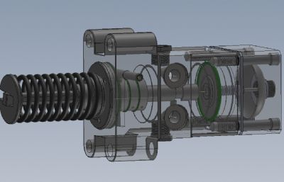 船用柴油机燃油喷油泵solidworks模型