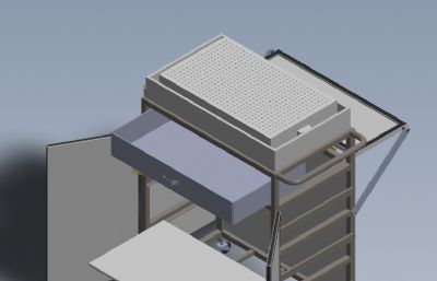 多用途机柜solidworks模型