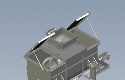 工业搅拌机solidworks模型