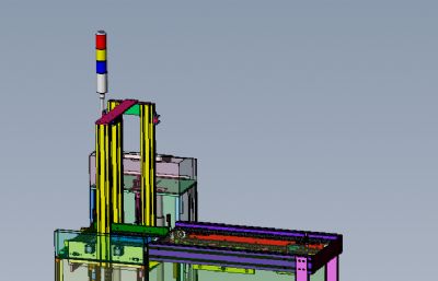 SL-3全自动上板机solidworks模型