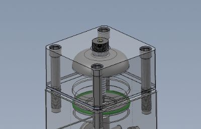 船用柴油机燃油喷油泵solidworks模型