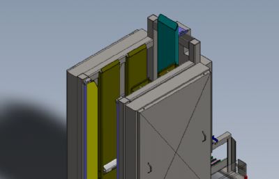 双向堆垛机solidworks模型