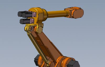 CHX-3六轴工业机器人solidworks模型