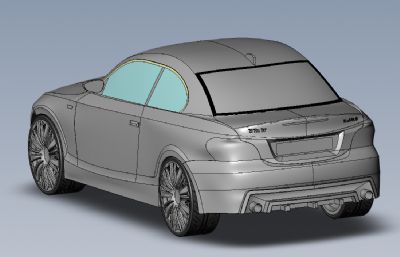 宝马轿车solidworks模型