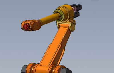 CHX-3六轴工业机器人solidworks模型