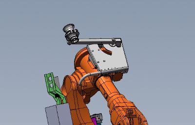 180Kg六轴机械手solidworks模型