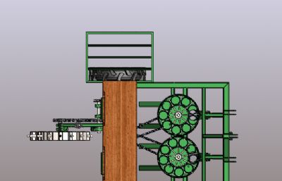 solidworks菠萝移栽机模型