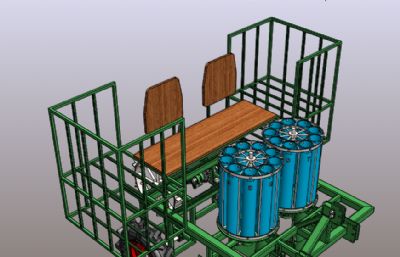 solidworks菠萝移栽机模型