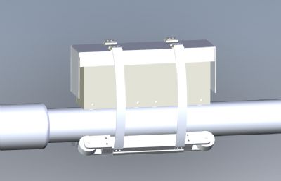 灯柱管爬机器人solidworks模型