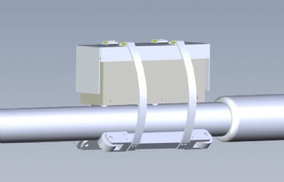 灯柱管爬机器人solidworks模型