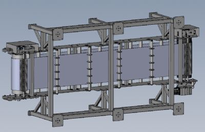 带式输送机solidworks模型