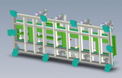 车身焊接工装solidworks模型