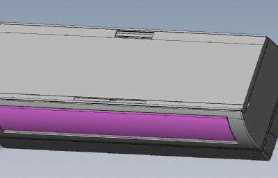 挂机空调solidworks模型