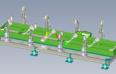 车身焊接工装solidworks模型