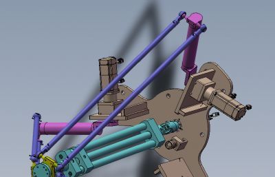 并联机械手solidworks模型